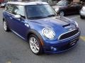 2009 Lightning Blue Metallic Mini Cooper S Clubman  photo #13