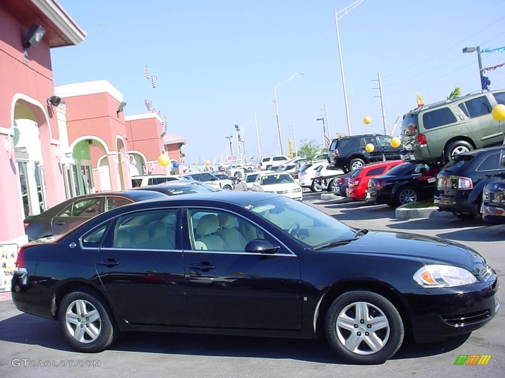 2006 Impala LS - Black / Neutral Beige photo #2