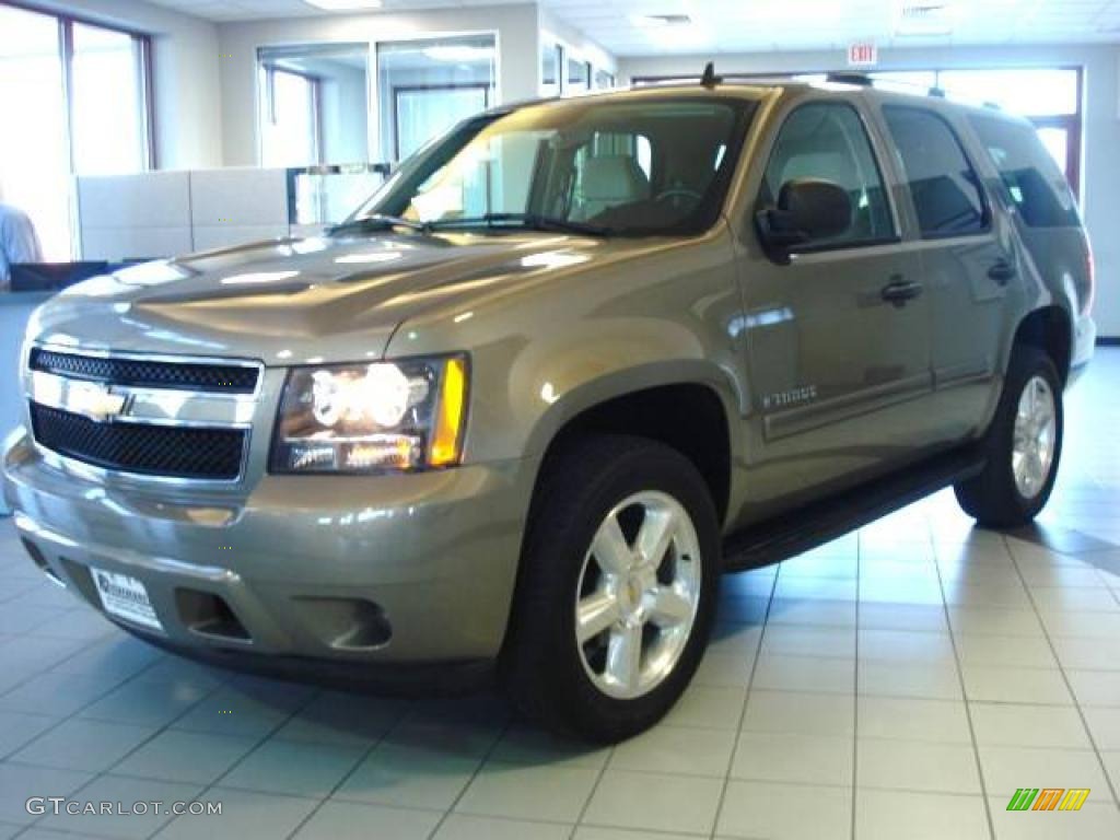 2007 Tahoe LS - Graystone Metallic / Light Cashmere/Ebony photo #1