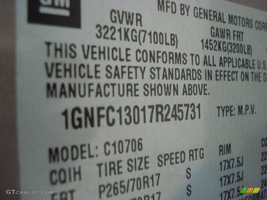 2007 Tahoe LS - Graystone Metallic / Light Cashmere/Ebony photo #39