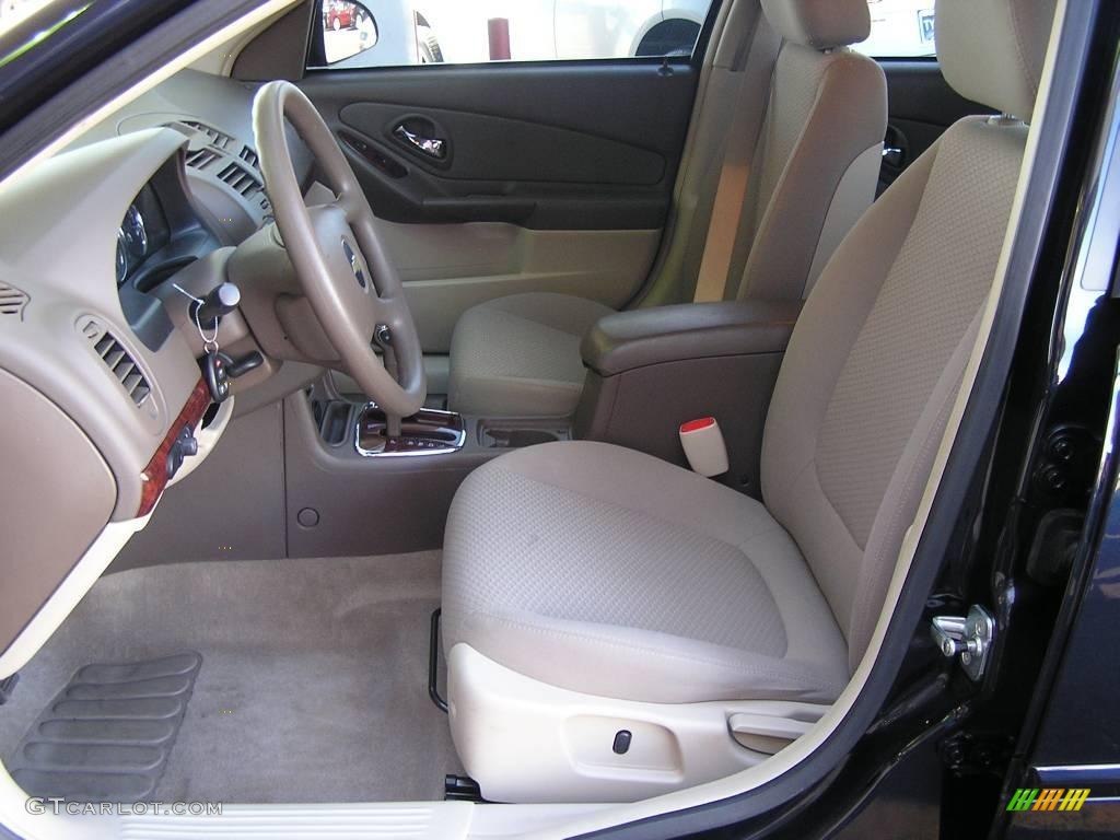 2007 Malibu LS Sedan - Dark Blue Metallic / Cashmere Beige photo #7