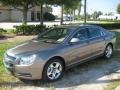 2010 Mocha Steel Metallic Chevrolet Malibu LT Sedan  photo #1