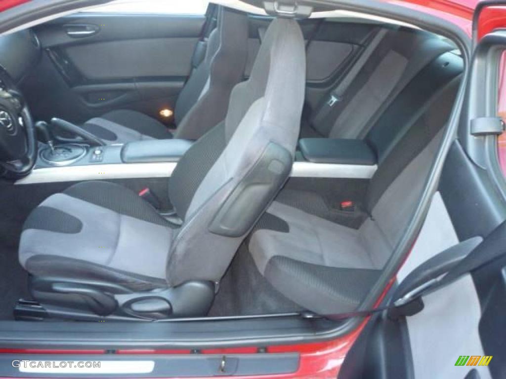 2004 RX-8 Sport - Velocity Red Mica / Black photo #33