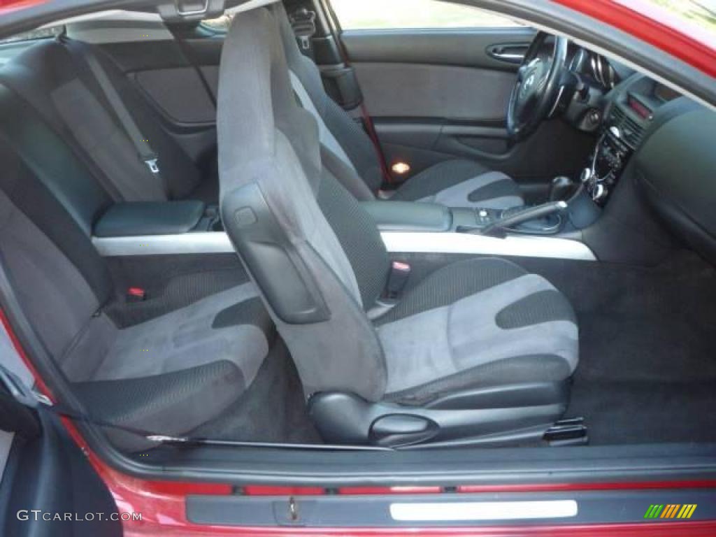 2004 RX-8 Sport - Velocity Red Mica / Black photo #34