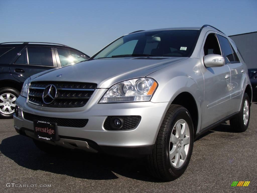 2007 ML 350 4Matic - Iridium Silver Metallic / Black photo #1