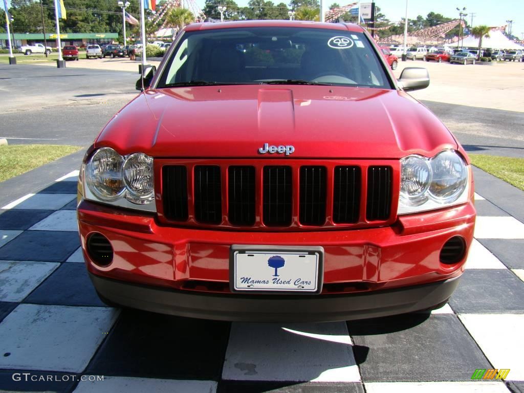 2006 Grand Cherokee Laredo - Inferno Red Crystal Pearl / Medium Slate Gray photo #4