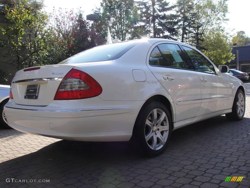 2008 E 350 4Matic Sedan - Arctic White / Cashmere photo #6