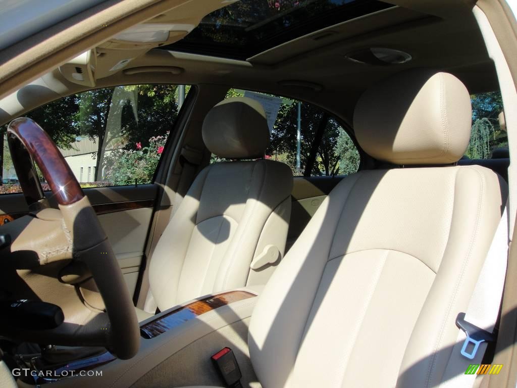 2008 E 350 4Matic Sedan - Arctic White / Cashmere photo #11