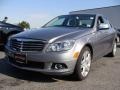 2009 Palladium Silver Metallic Mercedes-Benz C 300 4Matic  photo #1