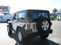 2009 Stone White Jeep Wrangler X 4x4  photo #5