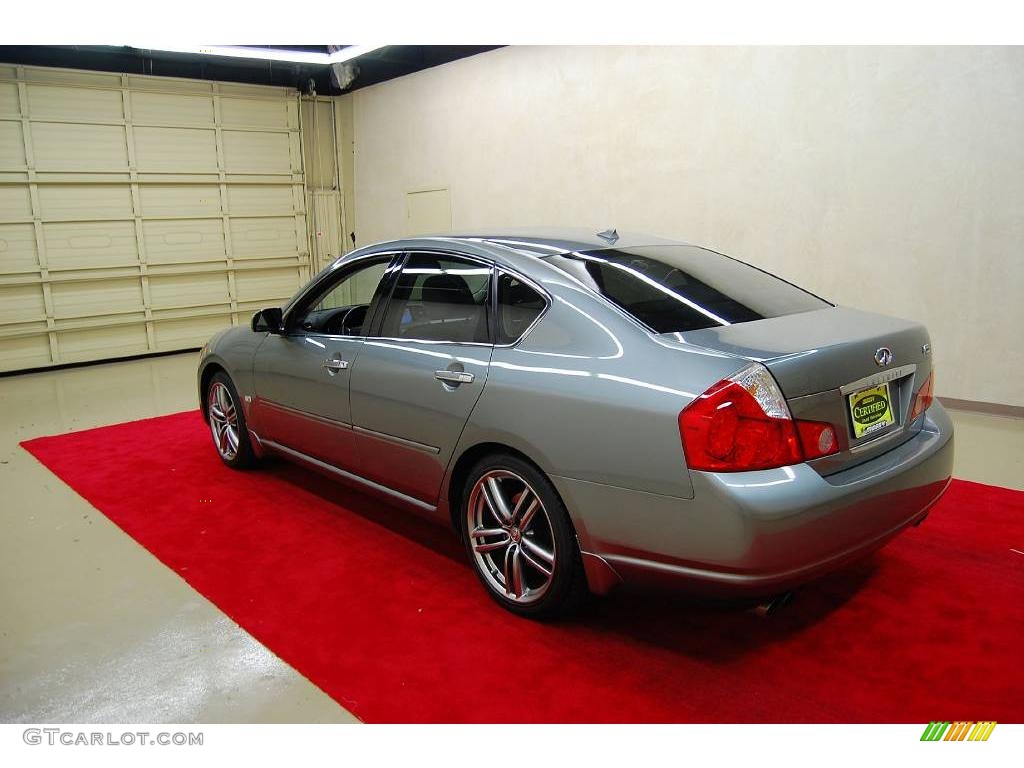 2006 M 35 Sedan - Diamond Graphite Metallic / Stone photo #4