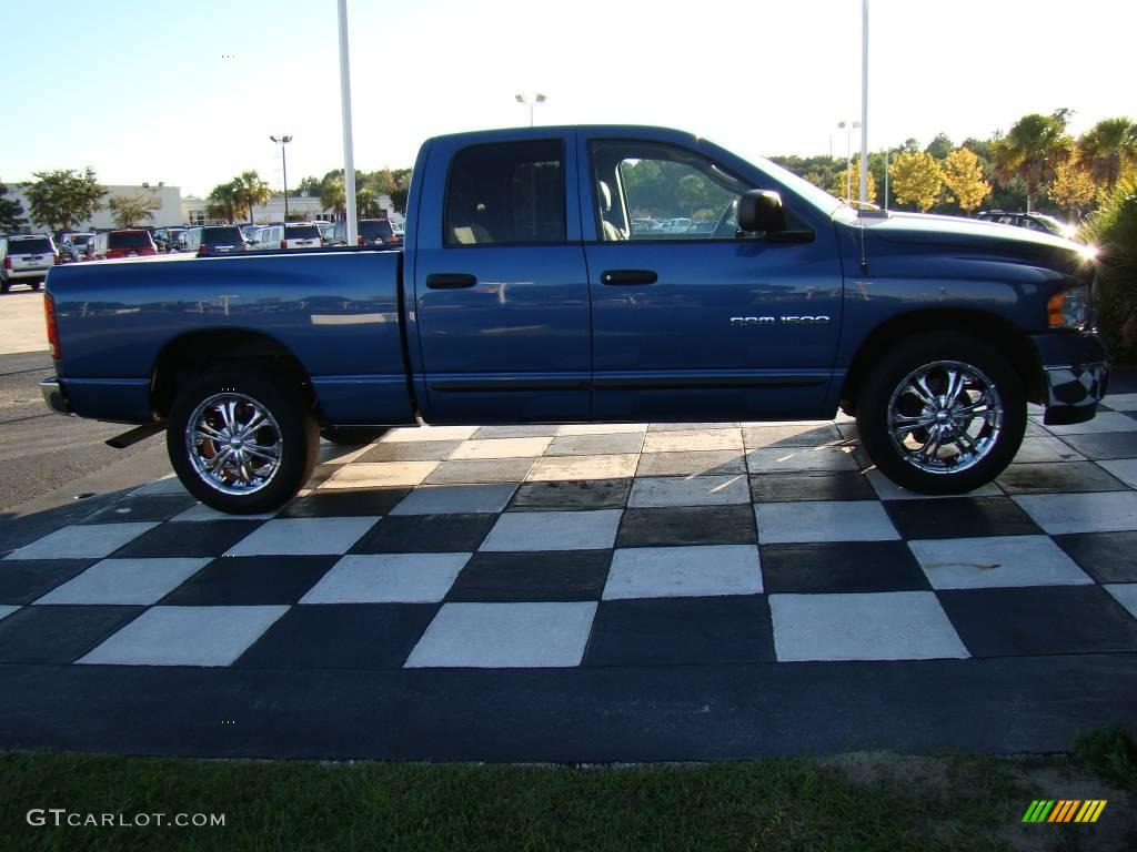 2005 Ram 1500 SLT Quad Cab - Atlantic Blue Pearl / Dark Slate Gray photo #6