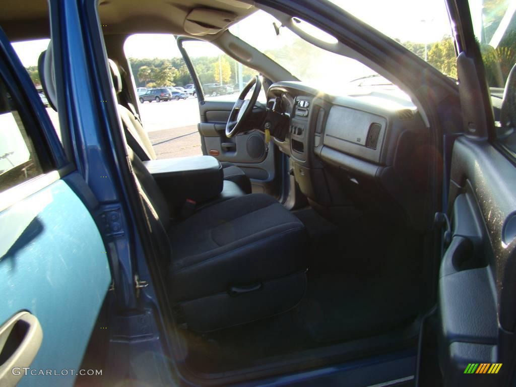 2005 Ram 1500 SLT Quad Cab - Atlantic Blue Pearl / Dark Slate Gray photo #12