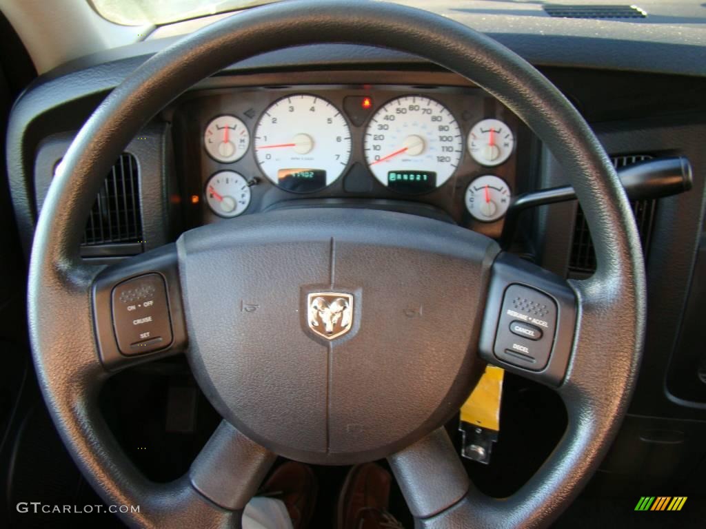 2005 Ram 1500 SLT Quad Cab - Atlantic Blue Pearl / Dark Slate Gray photo #19