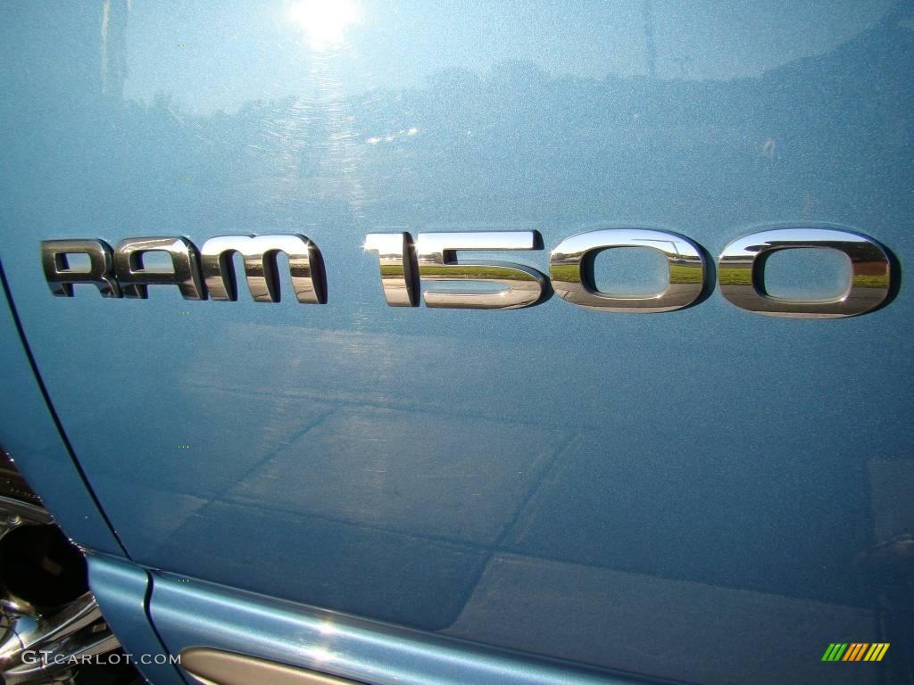 2005 Ram 1500 SLT Quad Cab - Atlantic Blue Pearl / Dark Slate Gray photo #25