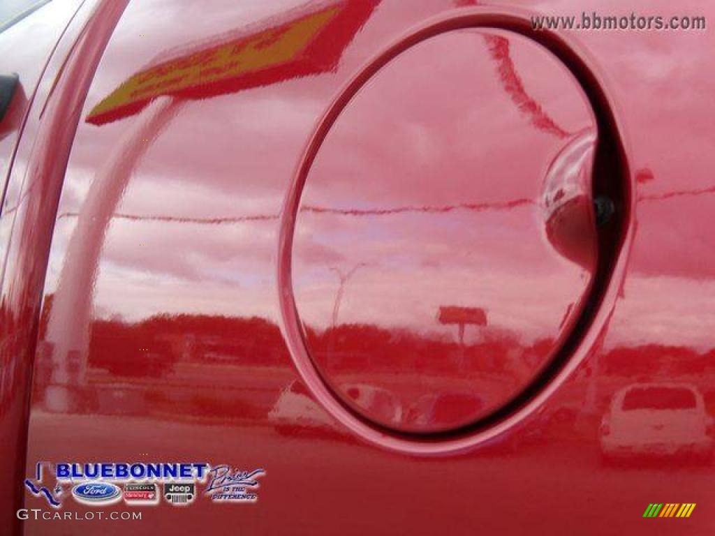 2006 Ram 1500 SLT Quad Cab 4x4 - Inferno Red Crystal Pearl / Khaki Beige photo #14