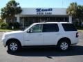 2008 White Suede Ford Explorer XLT  photo #1