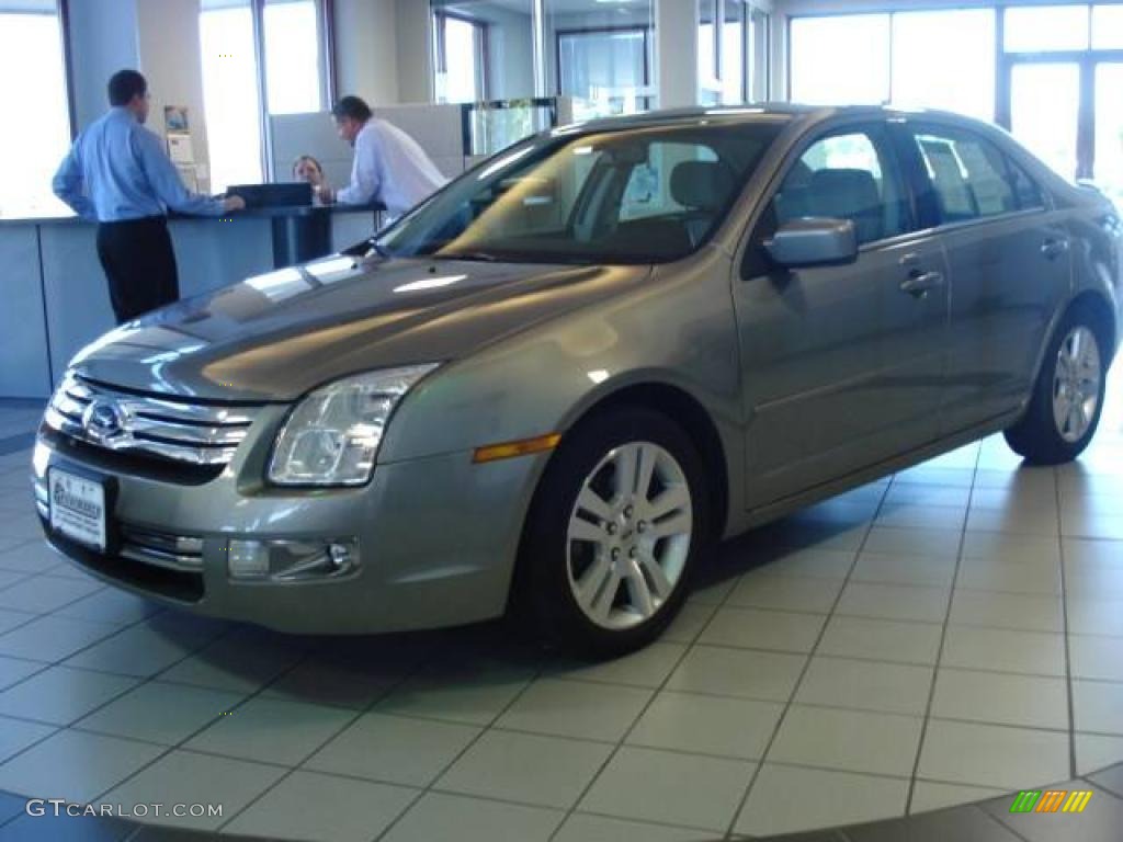 2008 Fusion SEL V6 - Vapor Silver Metallic / Medium Light Stone photo #1