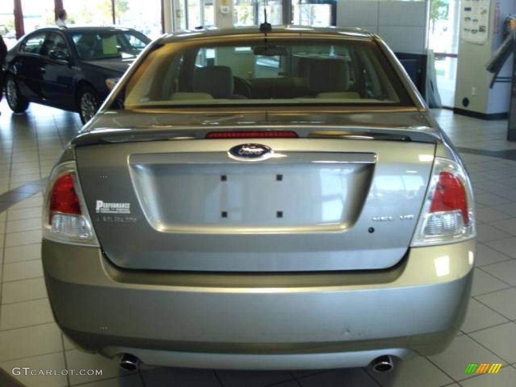 2008 Fusion SEL V6 - Vapor Silver Metallic / Medium Light Stone photo #4