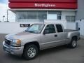 2005 Silver Birch Metallic GMC Sierra 1500 SLE Extended Cab 4x4  photo #1