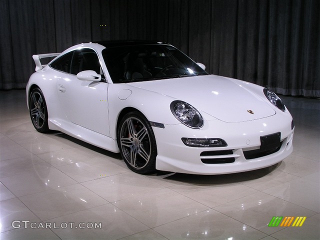 2007 911 Targa 4S - Carrara White / Black photo #3
