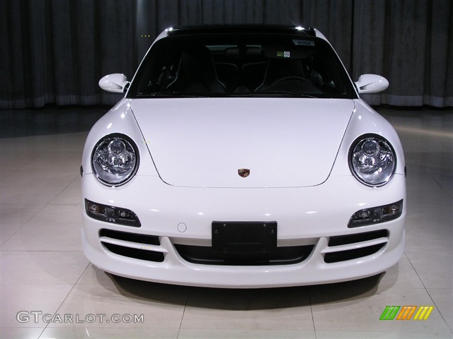 2007 911 Targa 4S - Carrara White / Black photo #4