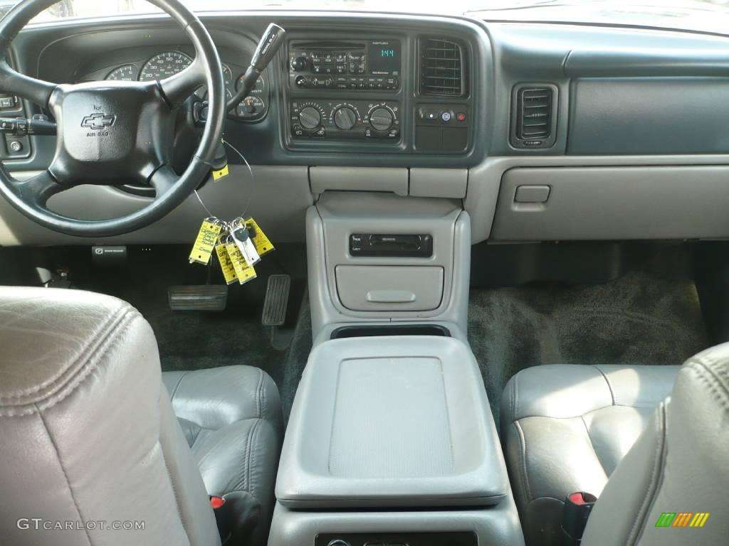 2001 Tahoe LT 4x4 - Medium Charcoal Gray Metallic / Graphite/Medium Gray photo #10