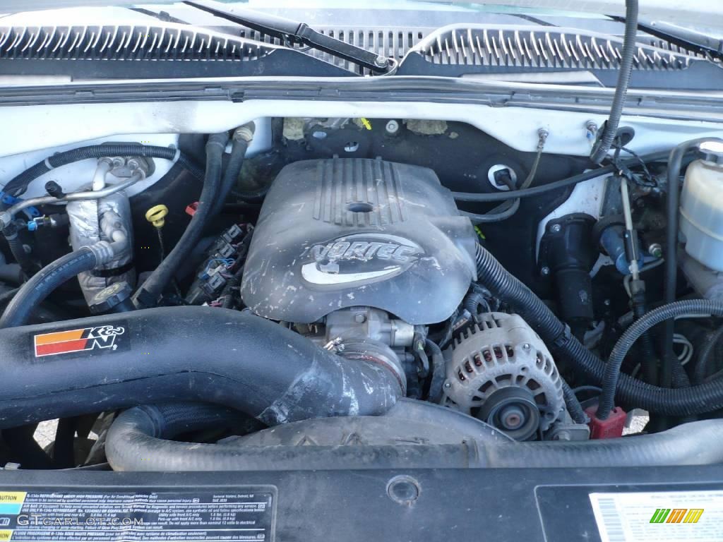 2002 Silverado 2500 LS Extended Cab 4x4 - Summit White / Graphite photo #12