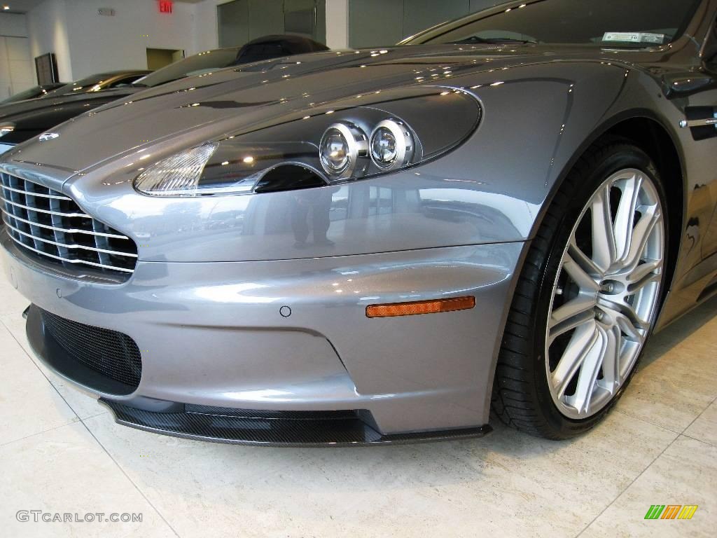 2009 DBS Coupe - Casino Royale (Gray) / Obsidian Black photo #8