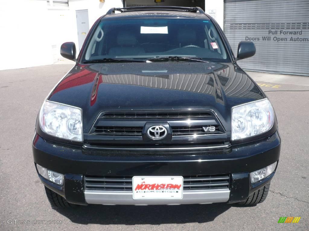 2004 4Runner SR5 4x4 - Black / Stone photo #2