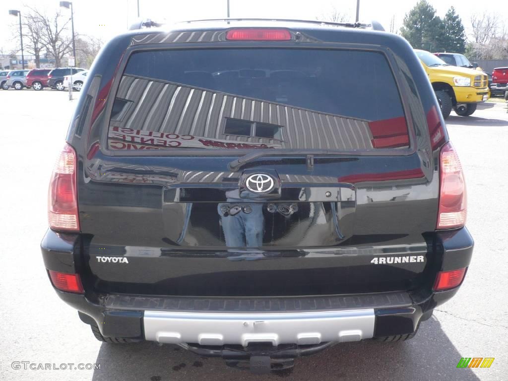 2004 4Runner SR5 4x4 - Black / Stone photo #4