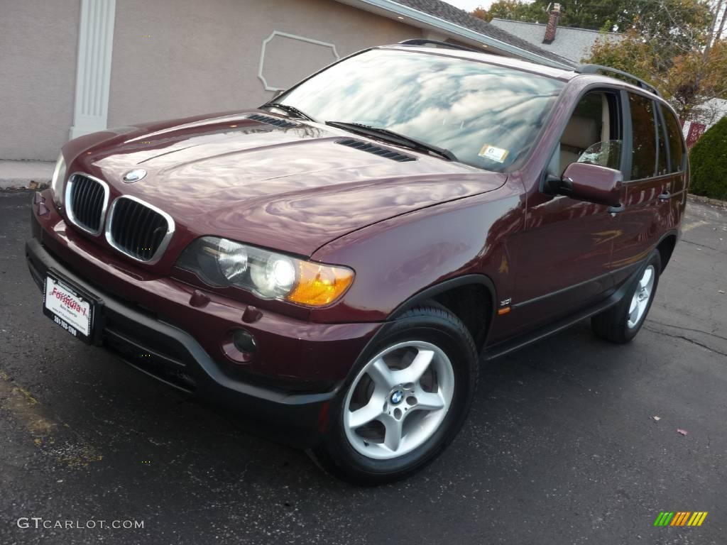 2001 X5 3.0i - Mohogany Brown Metallic / Beige photo #1