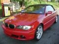 2004 Electric Red BMW 3 Series 330i Convertible  photo #11
