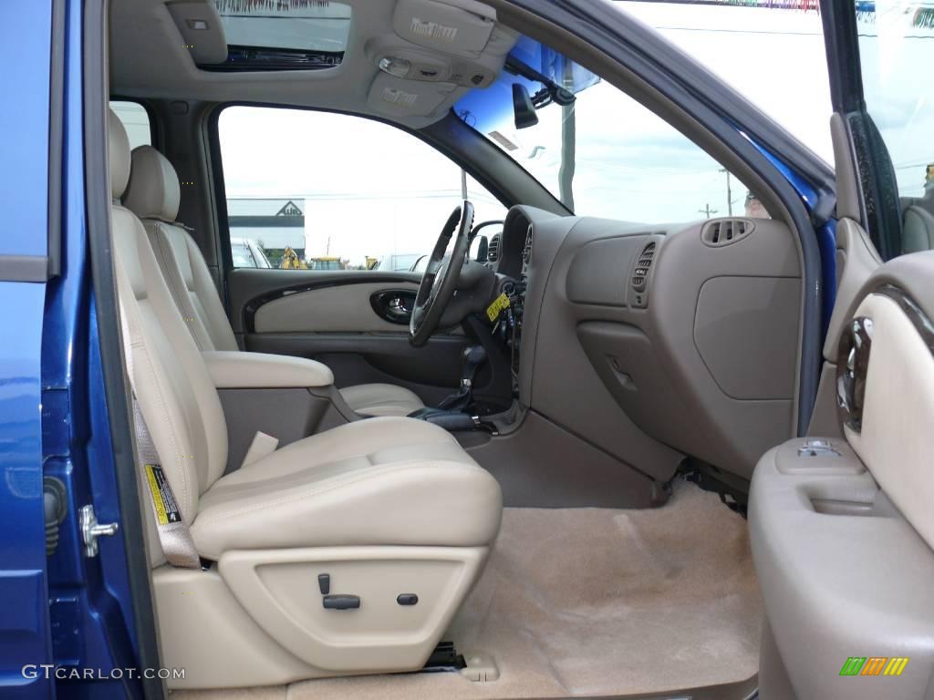 2006 Rainier CXL AWD - Deep Sapphire Blue Metallic / Cashmere photo #8
