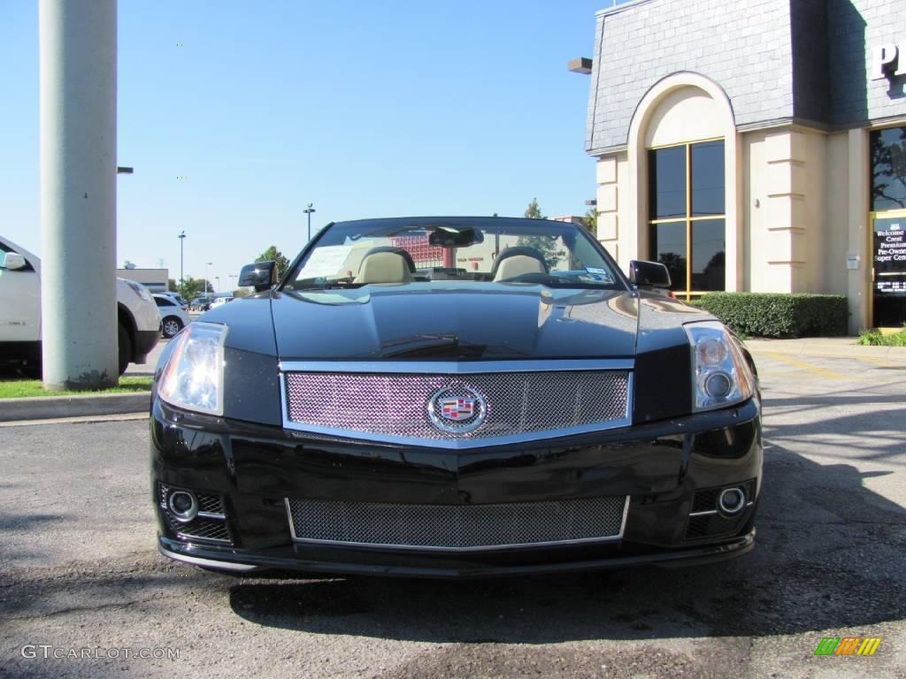 2009 XLR V Series Roadster - Black Raven / Cashmere/Ebony photo #2