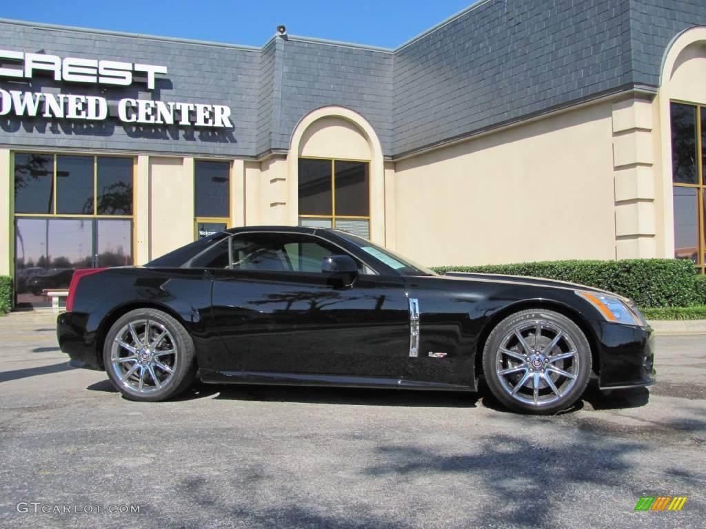 2009 XLR V Series Roadster - Black Raven / Cashmere/Ebony photo #9