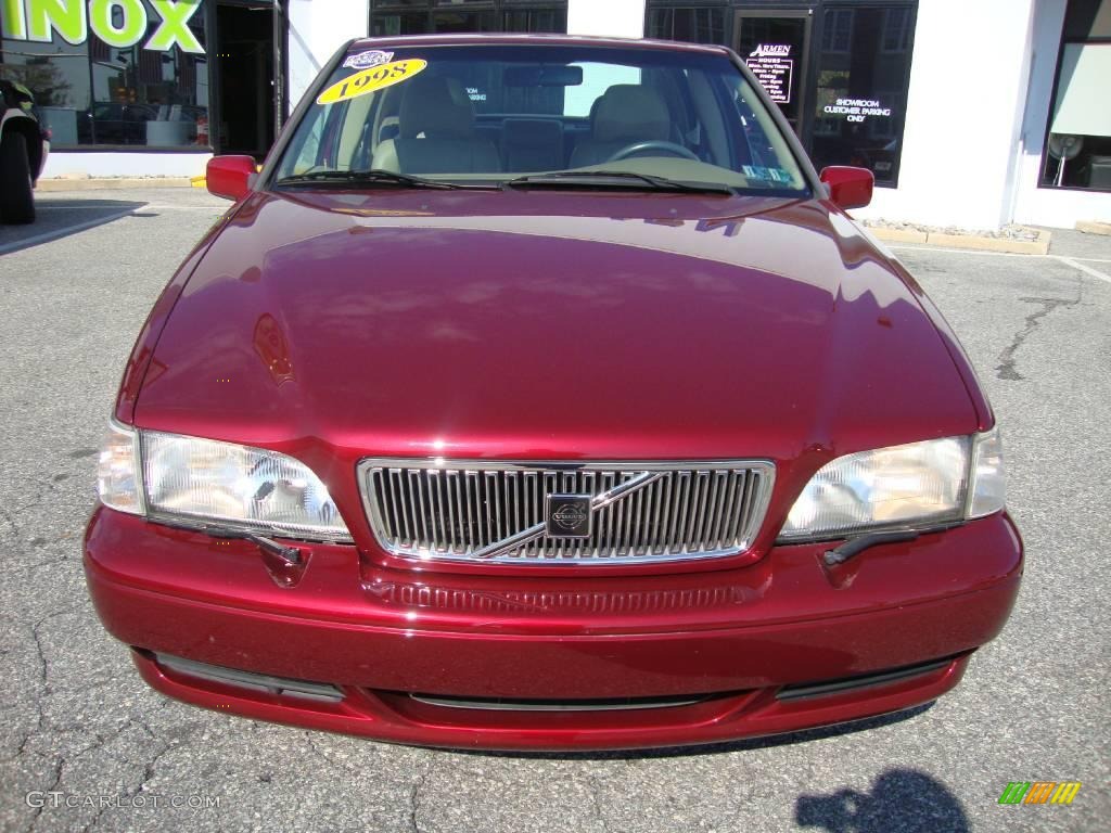 1998 S70  - Cassis Red Pearl Metallic / Tan photo #3