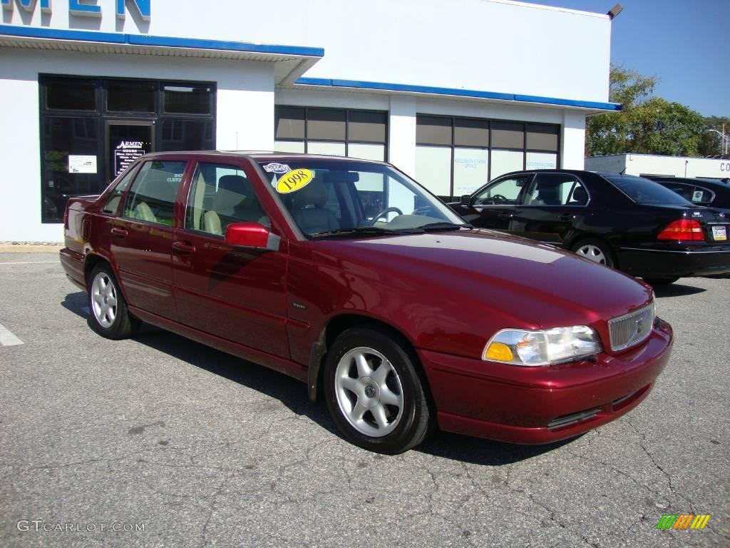 1998 S70  - Cassis Red Pearl Metallic / Tan photo #5