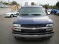 2001 Indigo Blue Metallic Chevrolet Silverado 1500 LS Extended Cab  photo #12