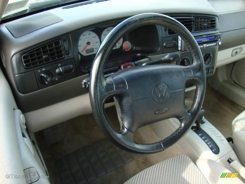 1998 Jetta Wolfsburg Sedan - Black / Grey photo #11