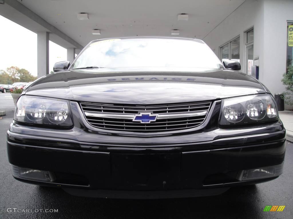 2004 Impala LS - Black / Neutral Beige photo #3