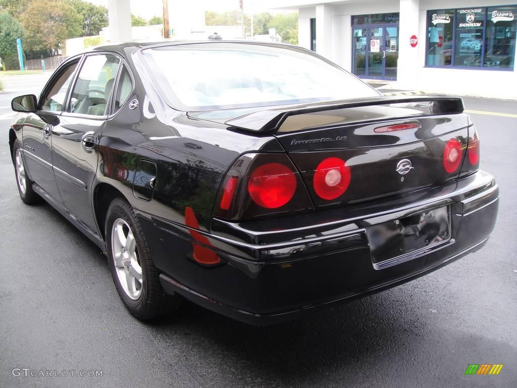 2004 Impala LS - Black / Neutral Beige photo #6