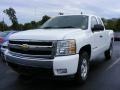 2008 Summit White Chevrolet Silverado 1500 LT Extended Cab 4x4  photo #1