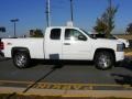 2008 Summit White Chevrolet Silverado 1500 LT Extended Cab 4x4  photo #7