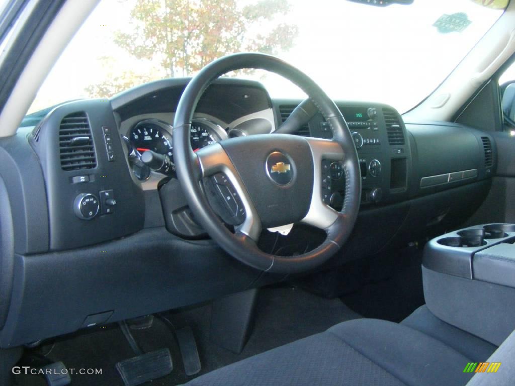 2008 Silverado 1500 LT Extended Cab 4x4 - Summit White / Ebony photo #14