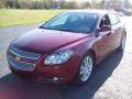 2010 Red Jewel Tintcoat Chevrolet Malibu LTZ Sedan  photo #2