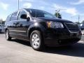 2010 Brilliant Black Crystal Pearl Chrysler Town & Country Touring  photo #5