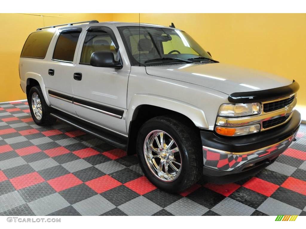 Silver Birch Metallic Chevrolet Suburban