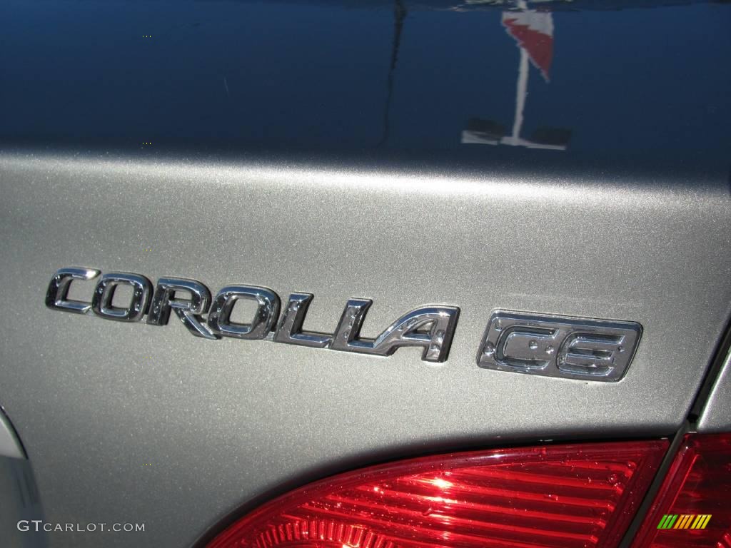 2003 Corolla CE - Mineral Green Metallic / Light Gray photo #4