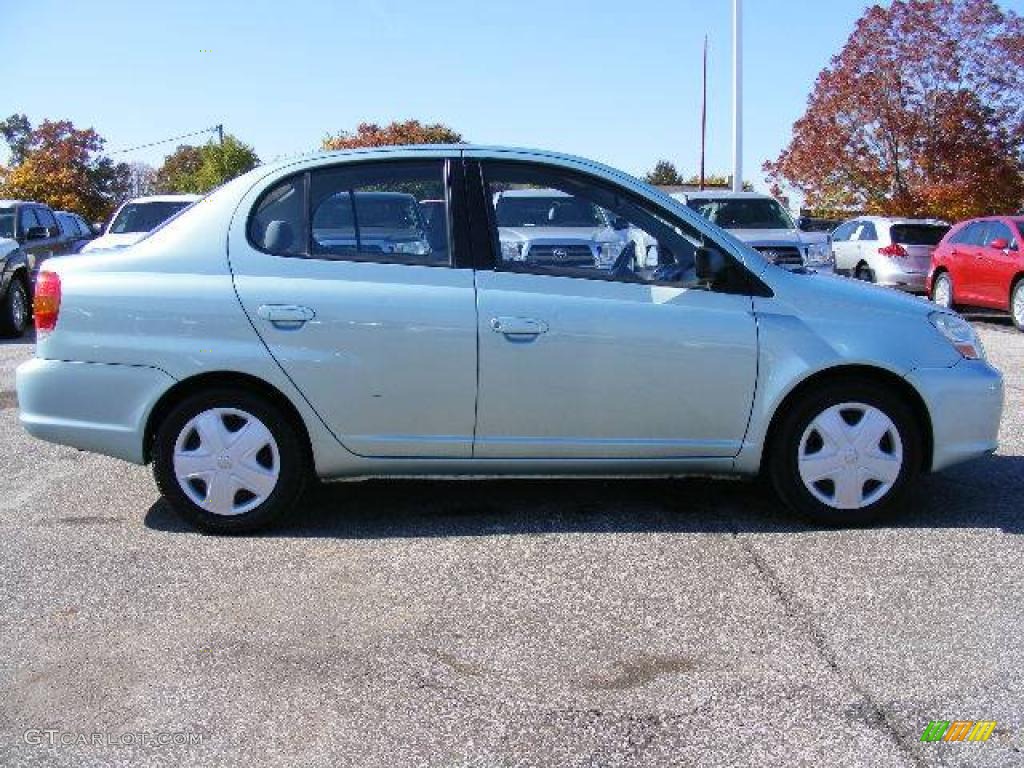 2003 ECHO Sedan - Aqua Ice Opalescent / Shadow Gray photo #2